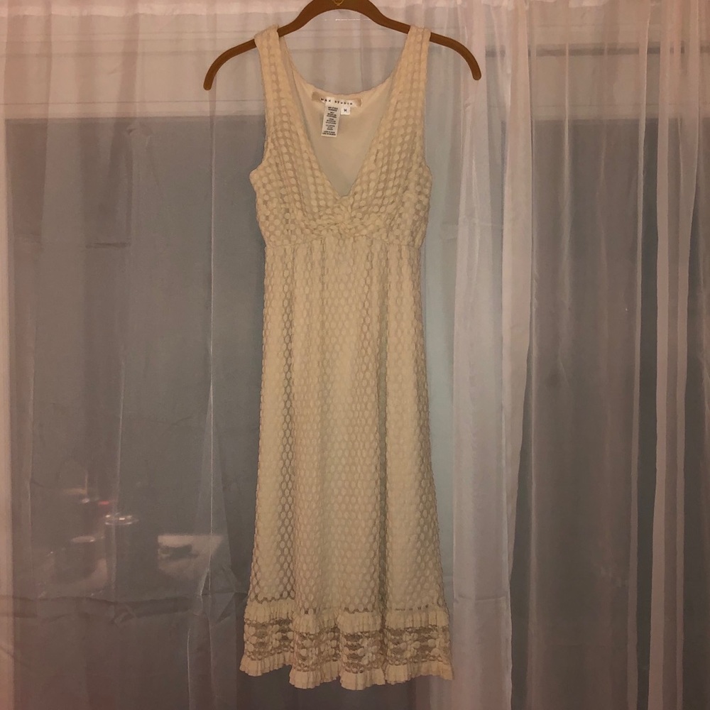 Lace midi dress